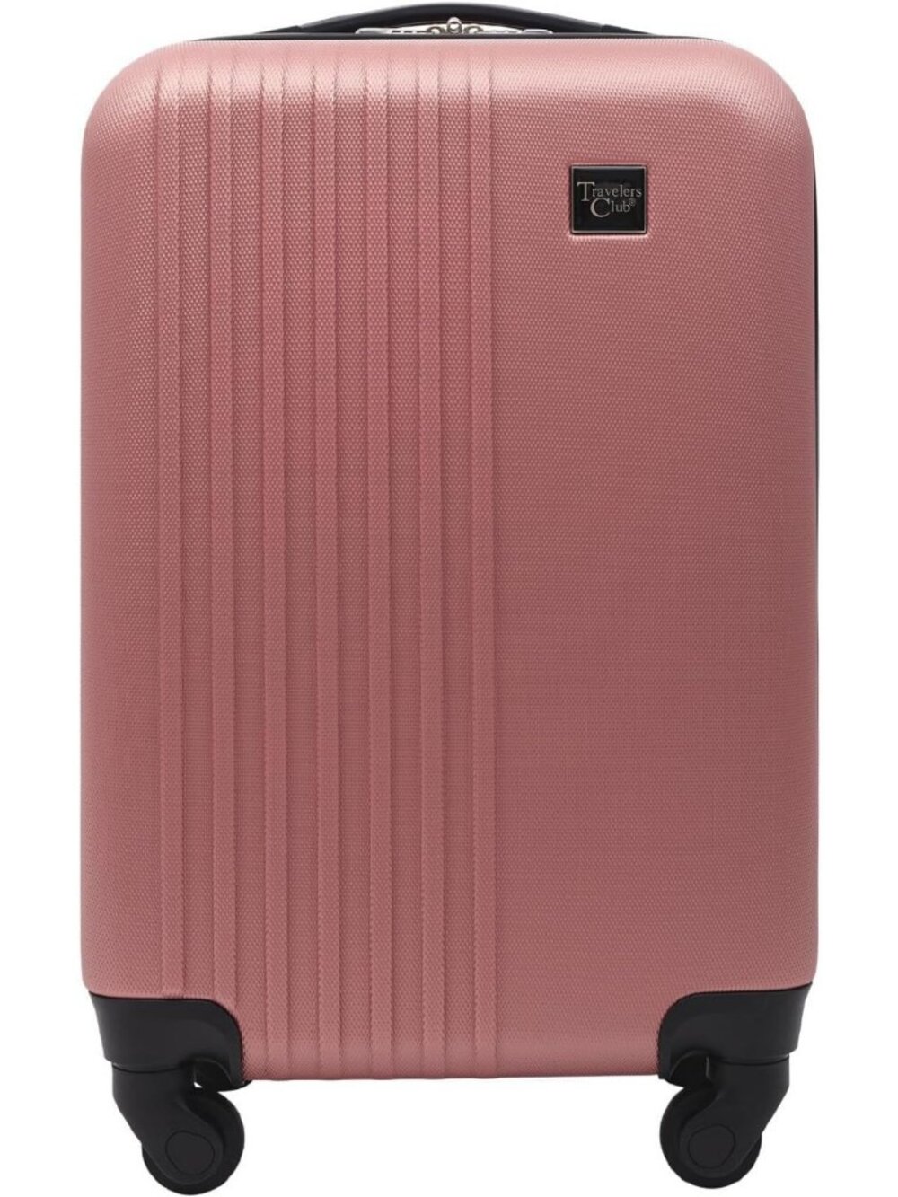 Stylish Rose Gold 20-Inch Luggage - Lightweight, Durable, Perfect for Travel